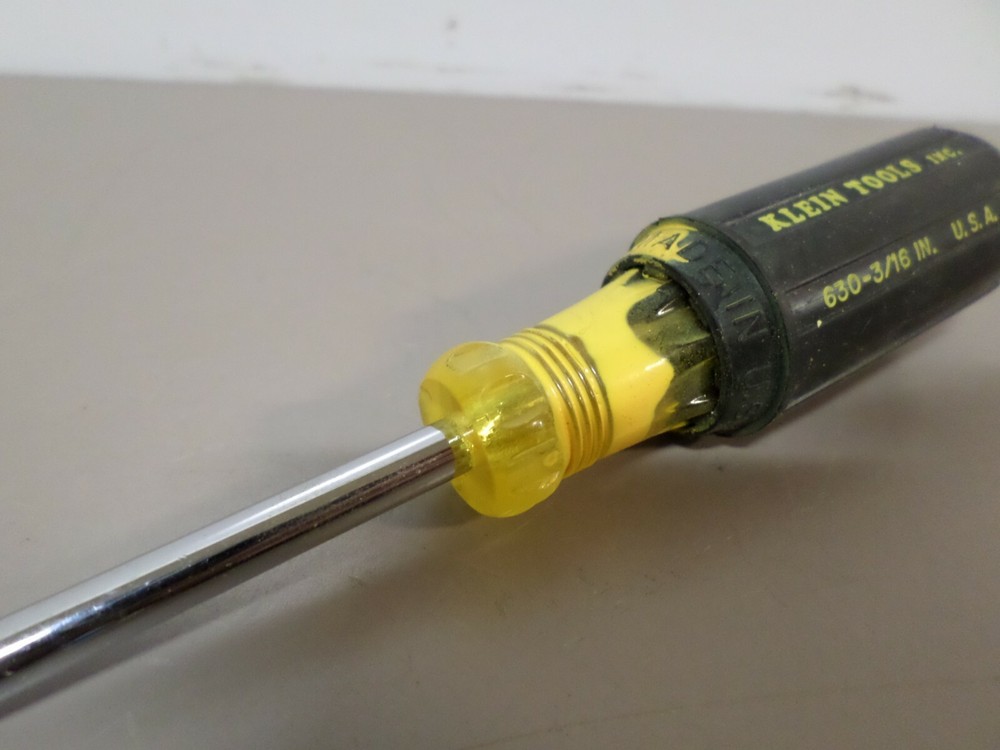 Klein Tools 3/16" Nut Driver 630-3/16 Great Condition!