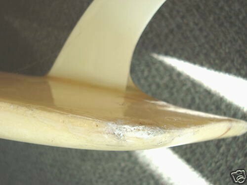 VINTAGE JUST WATER BIG SURFBOARD