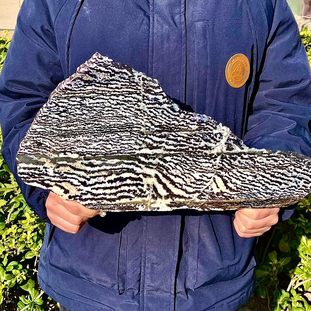 4.21LB Water grass agate wide column obelisk sample column