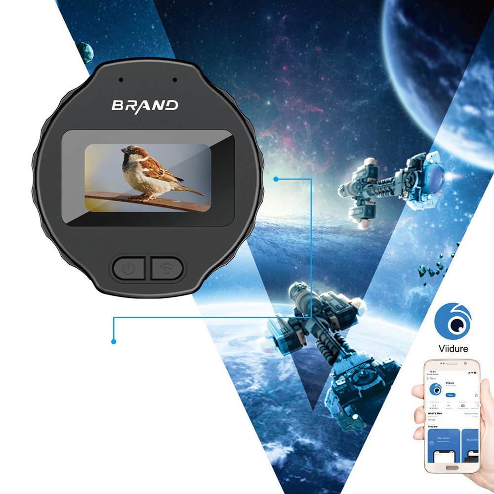 WiFi Electronic Eyepiece New Microscope Camera Recorder Bird Watching Telescope