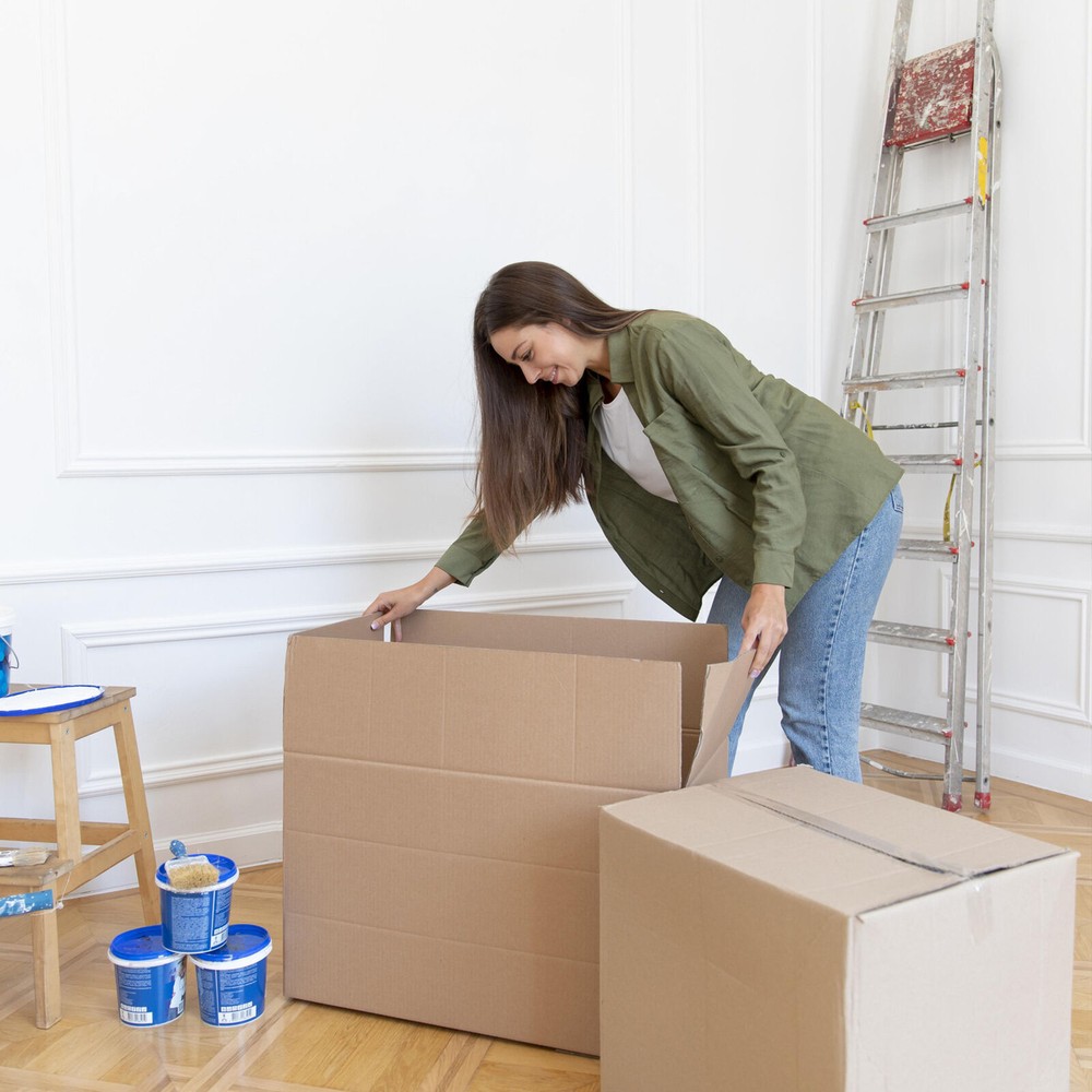 22 x 6 x 6" ECT-32 25 Pack Kraft Corrugated Boxes
