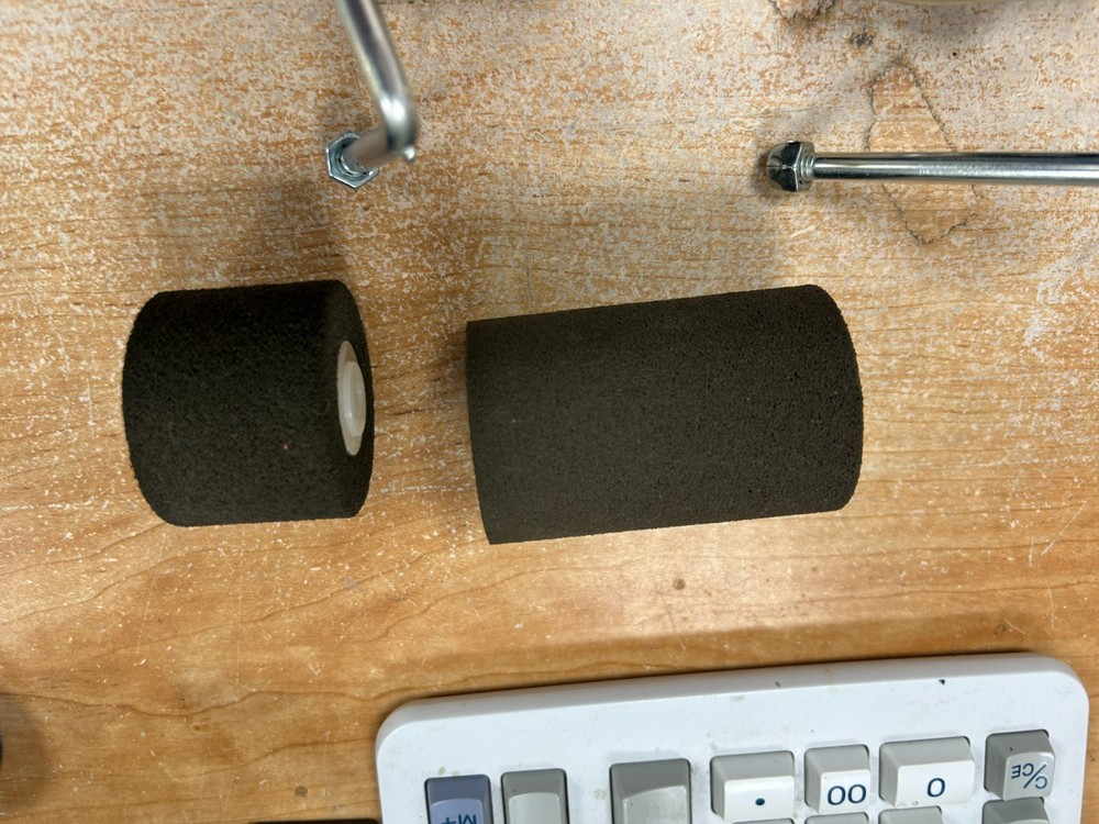 3" and 1.5" Stencil Roller Handles with rollers
