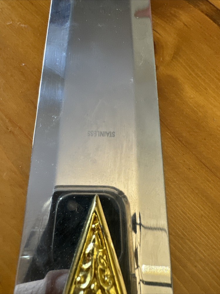 Masonic Sword, Gold Finished