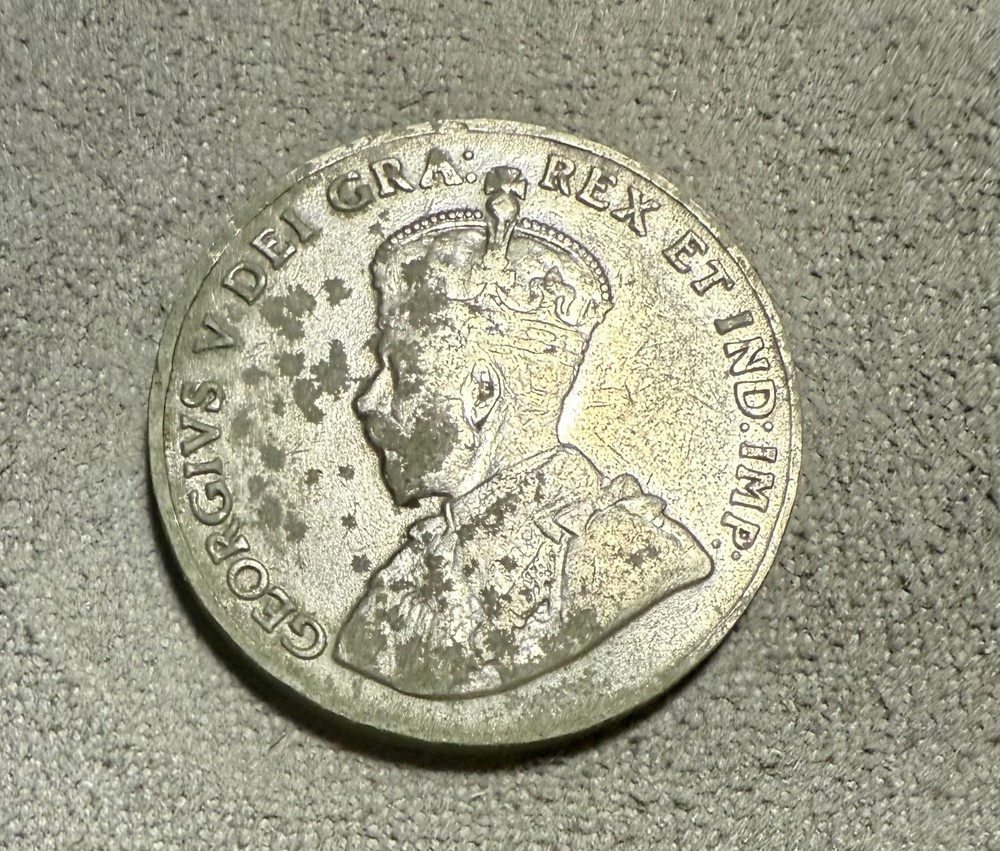 1929 Canada 5 Cent Coin
