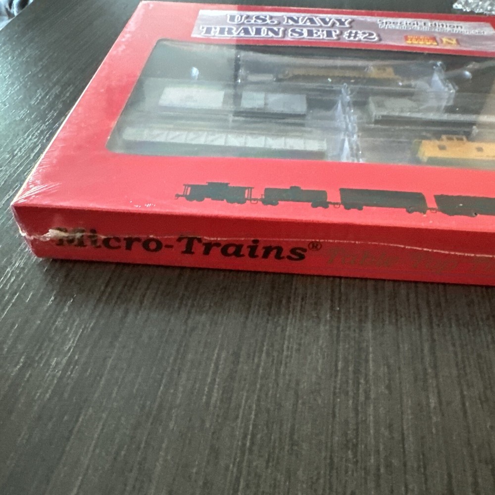 N Micro-trains Special Edition US Navy Train Set 2 New Sealed