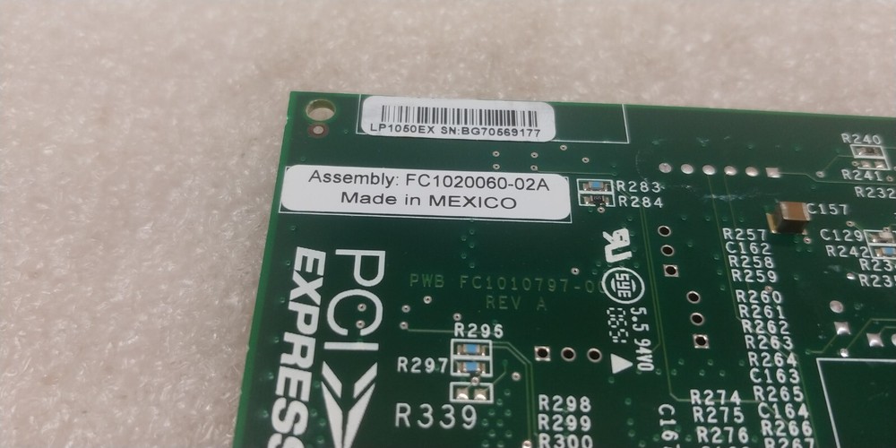 Emulex LP10000EXDC-E LightPulse LP10000EXDC-E Host Bus Adapter FREE SHIPPING!!!!