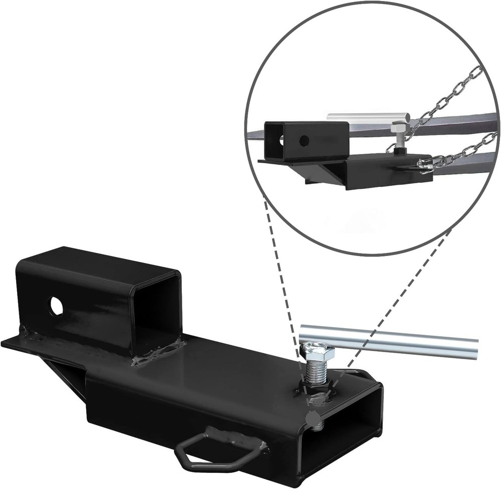 Forklift Trailer Hitch Attachment, EBESTTECH 1PC Fork Trailer Hitch Attachmen...