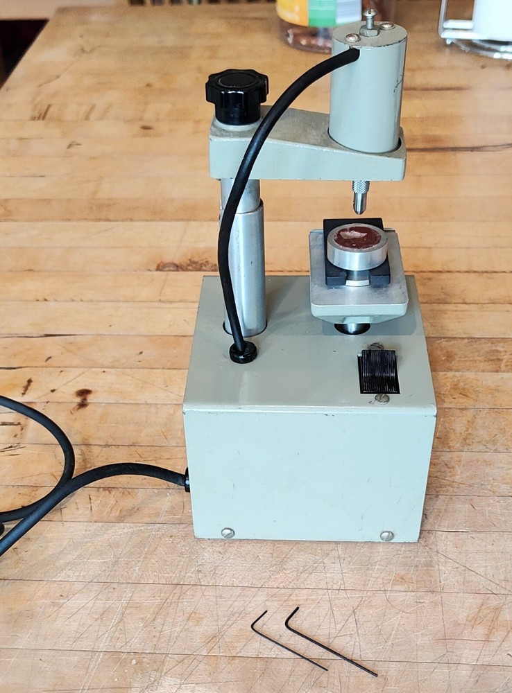 Williams Gold Refining Co. Precision Small Drill Press With Chuck And Chuck Keys