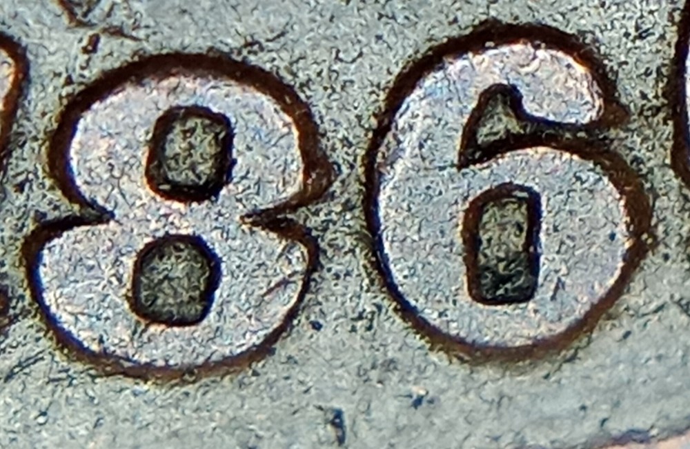 1865 18/18 "Plain 5" VP-011 2 Cent Piece - Higher Grade