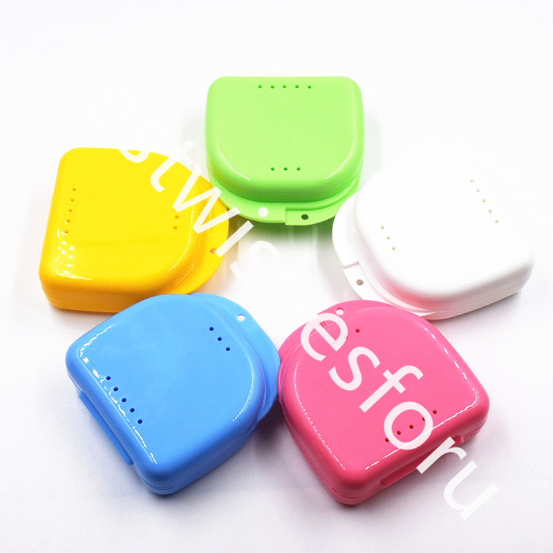 Mouth Box Container Guards Dental Retainer False Teeth Dentures Storage Tray