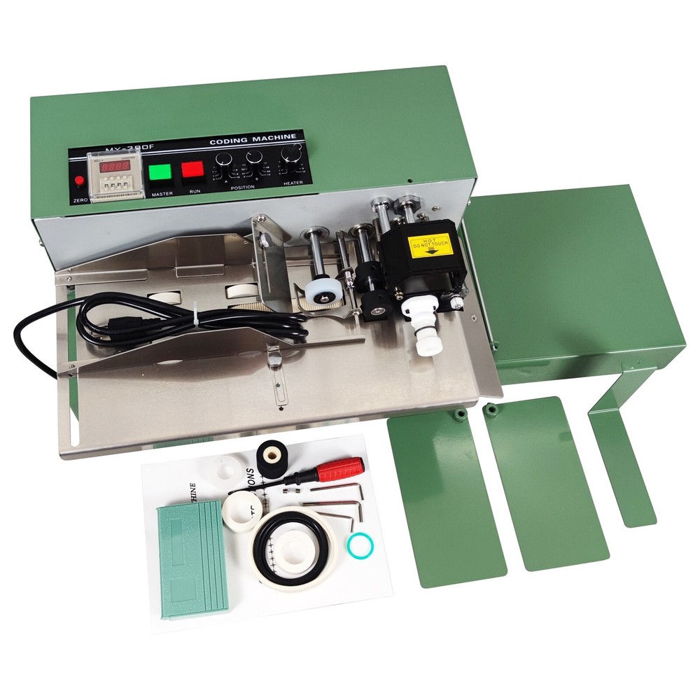 110V MY-380F Solid Ink Continuous Coding Machine Plat Surface Coding Machine
