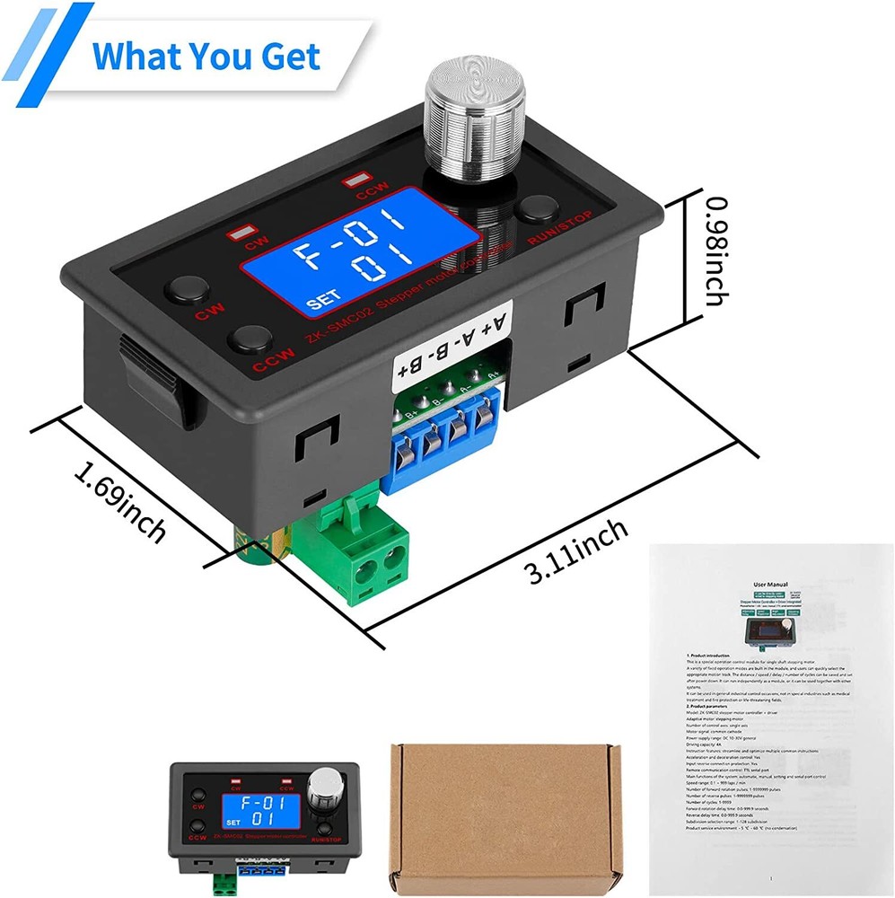17/23 Stepper Motor Controller Module Stepper Motor Speed Controller Driver