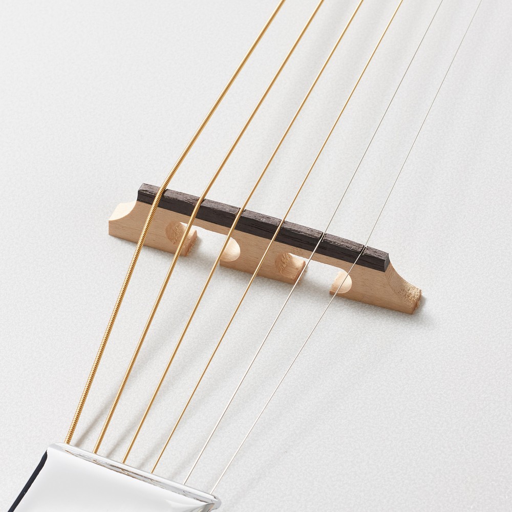 6-String Banjo Guitar with Closed Solid Back Resonator and 24 Brackets