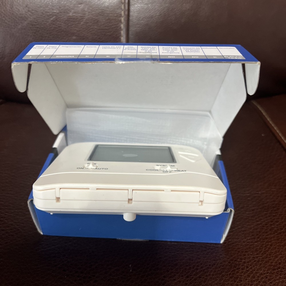 701 Digital Thermostat with Large LCD Display Non-Programmable Single Stage