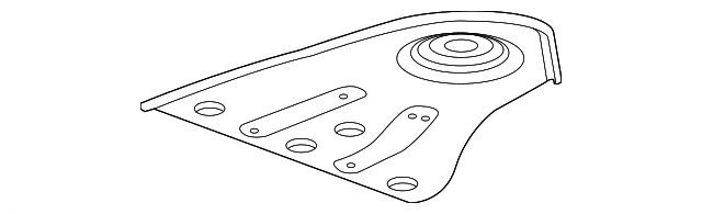 Genuine GM Support Bracket 42888371