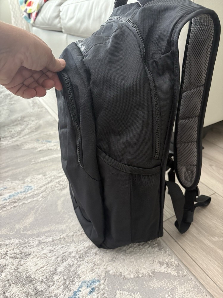 Lole Quilted Backpack Padded Back Shoulder Laptop Black