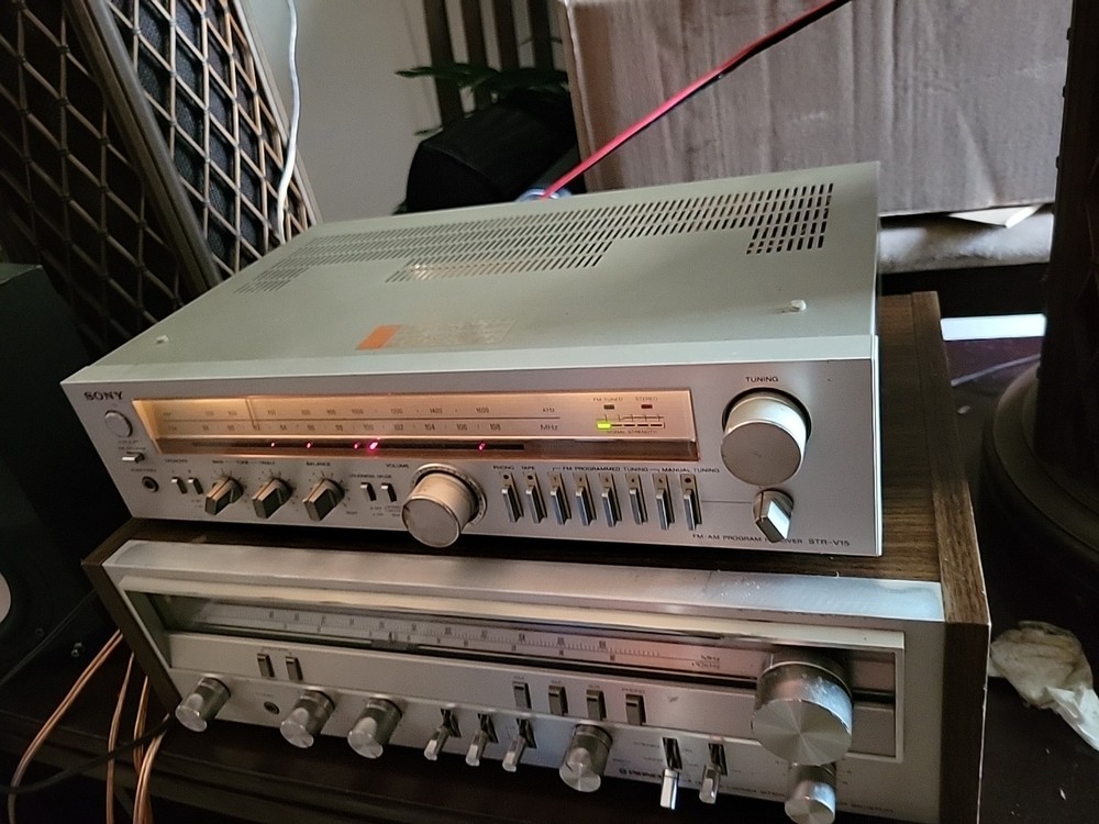 SONY STR-V15 Stereo Receiver Programmable Presets Tested