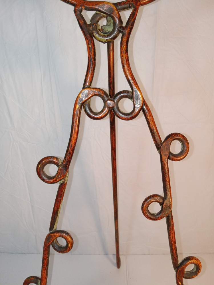 Rustic Iron Metal ~ Display Stand ~ Easel 27"