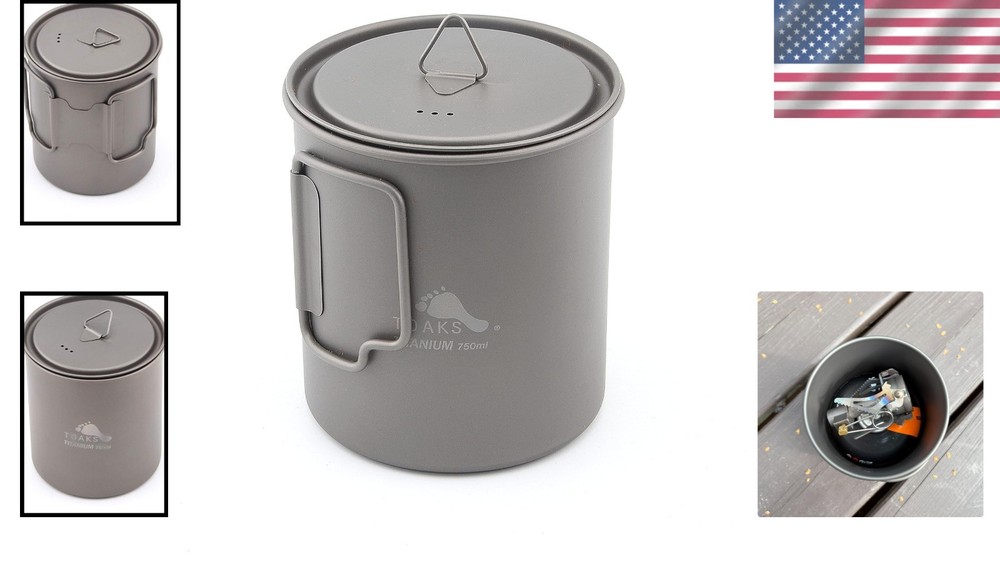Titanium Cooking Pot - Quality Built