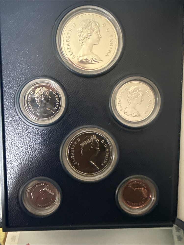 1985 Canada Coin Set