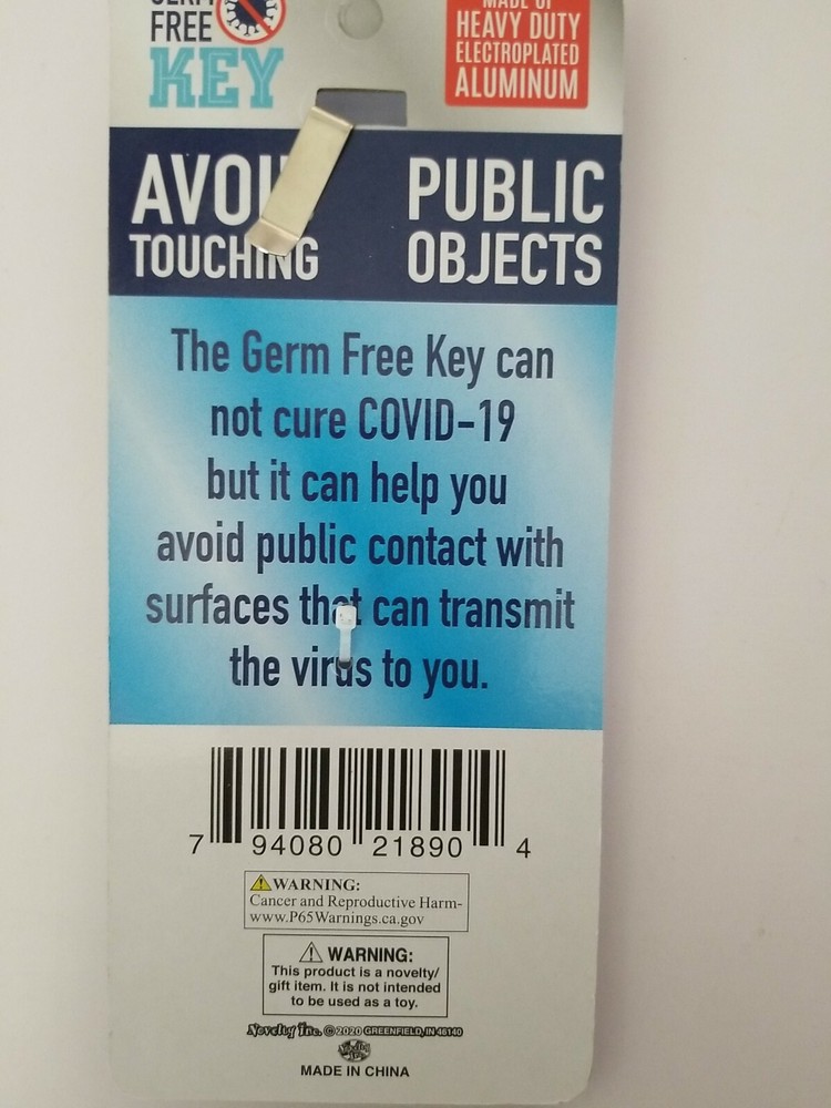 Retractable Germ-Free Key, Avoid touching public objecrs A 23