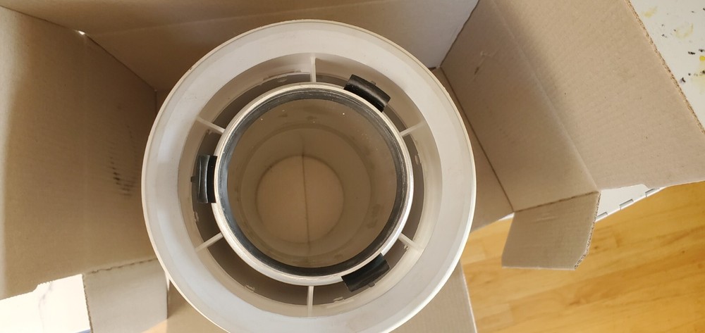 Rinnai 10" Vent Pipe Extension 224051 Ubbink Tankless Hot Water