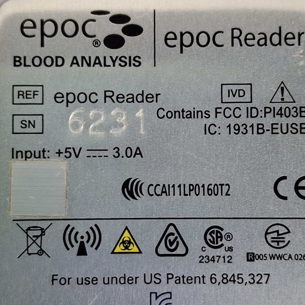 Epocal, Inc Epoc Reader Base