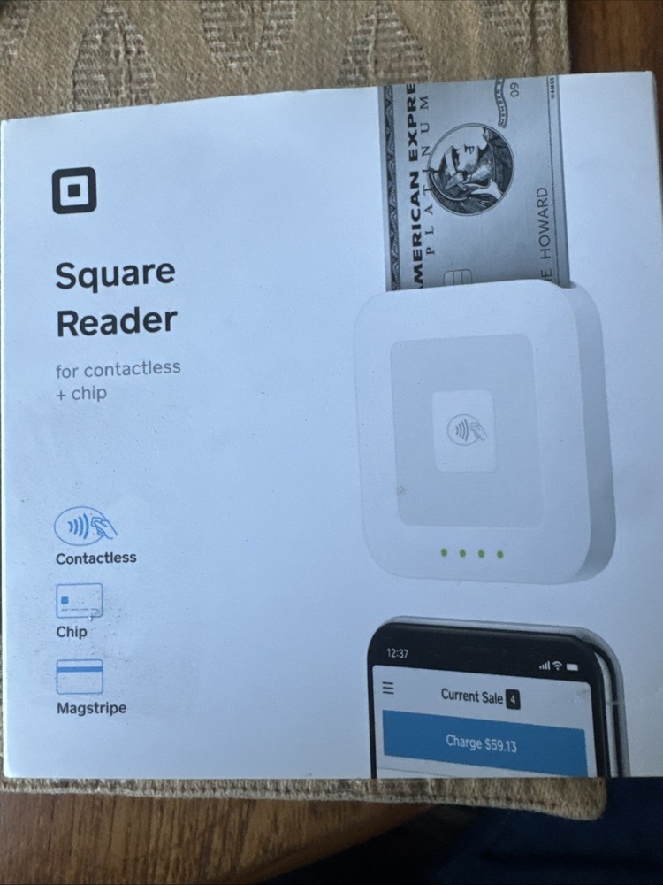 Square Reader for Contactless and Chip Cards Magstripe Compatible