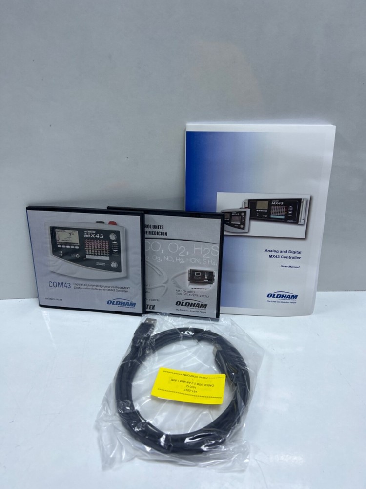 OLDHAM , COM43 software for MX43 ,Analog and Digital MX43 controller user manual