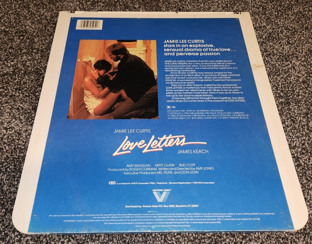 RCA Video Disc Love Letters CED