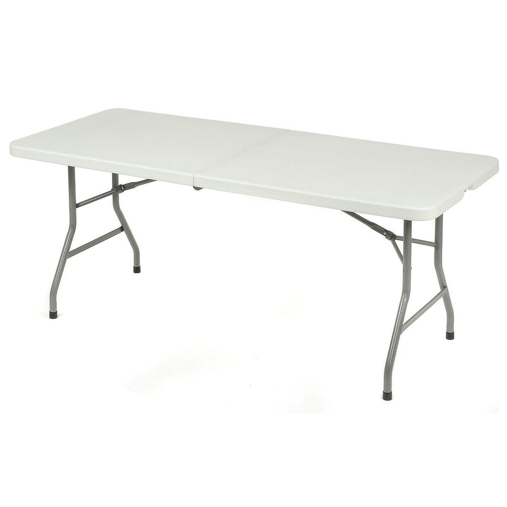 Global Industrial 72" Fold in Half Table White