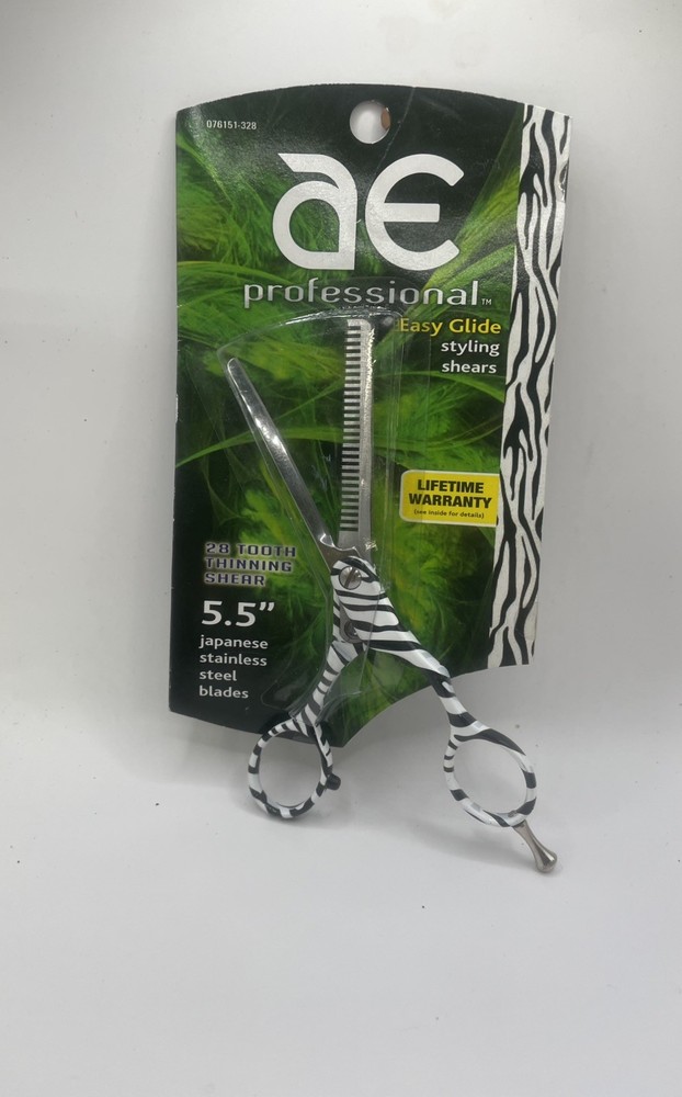 Arius Eickert ZEBRA 5.5"PRECISION Salon Thinning  Shear Oster