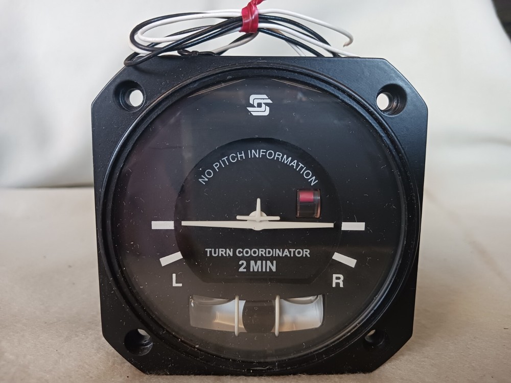 S-TEC 6405-28L Turn Coordinator Indicator (28 VDC)