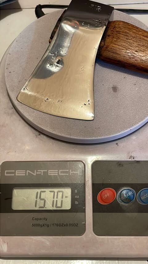 PicSolingen Germany Hatchet restored, polished