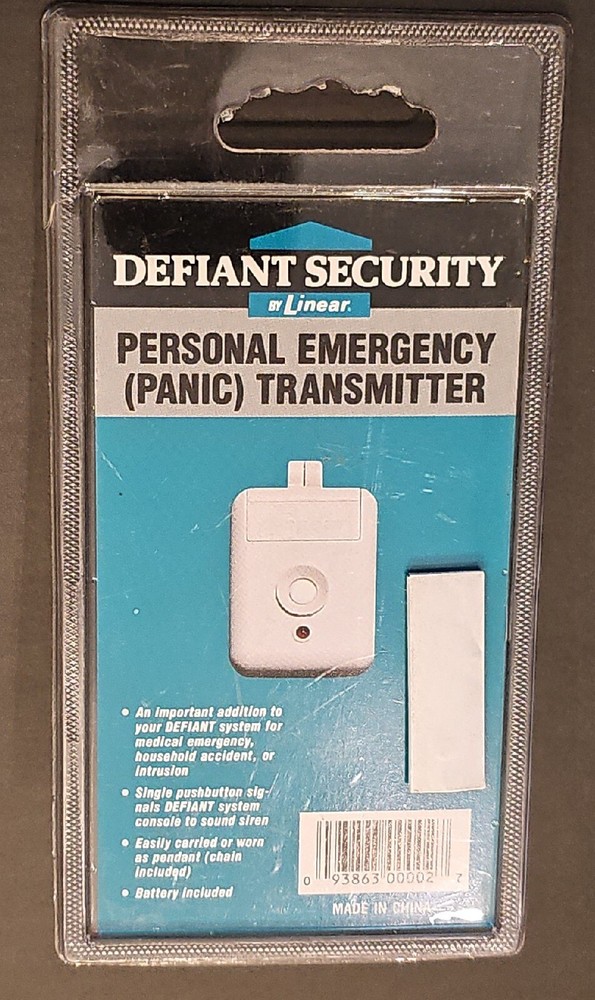Defiant Security Personal Emergency Panic Transmitter