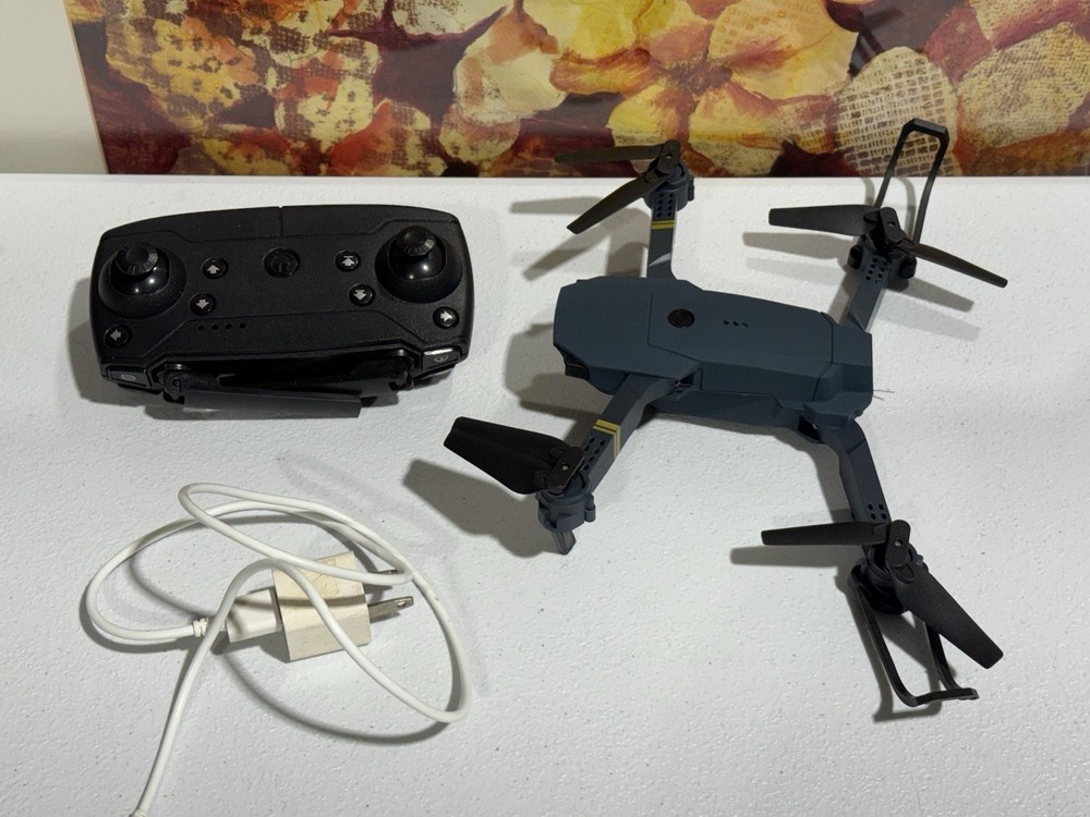 Foldable Drone with Remote Control and Charging Cable