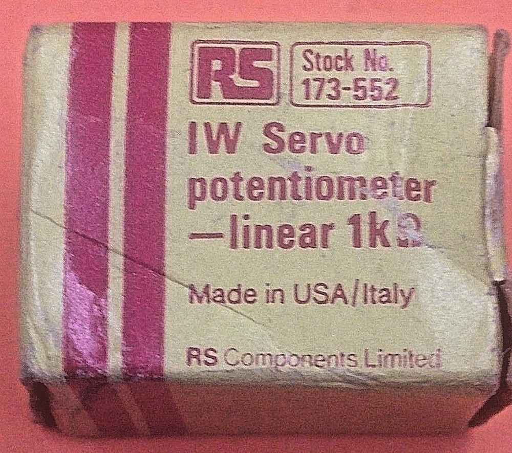 Servo Potentiometer 1K 1W (RS 173552)