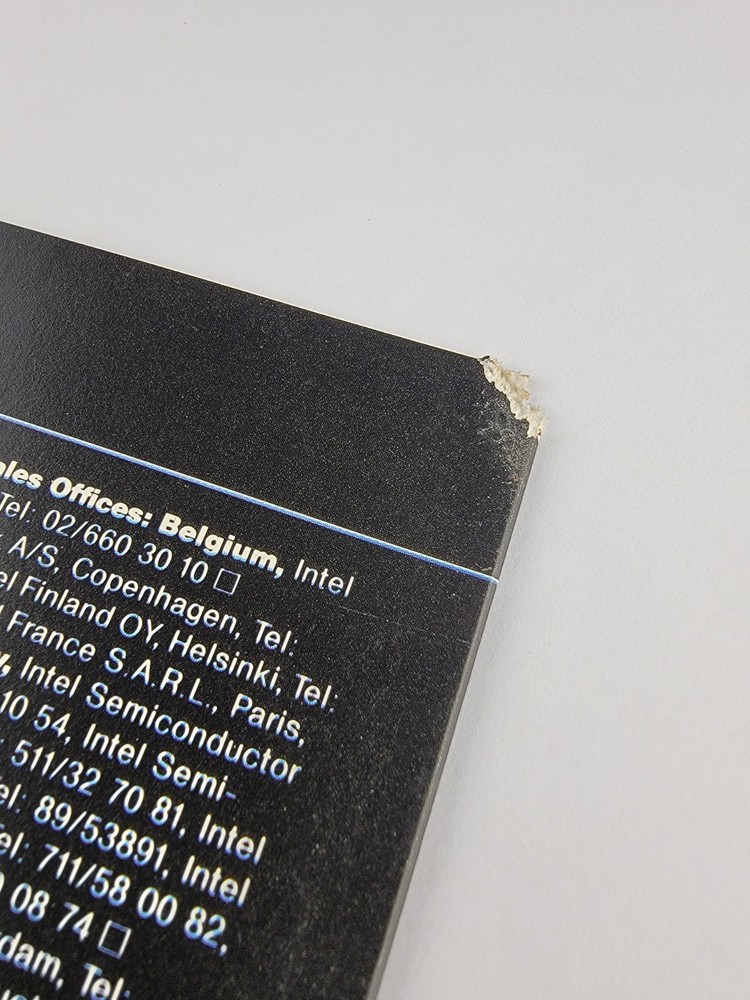 Original Vintage 1981 Intel Promotional Advertising EPROM Source Microcomputer