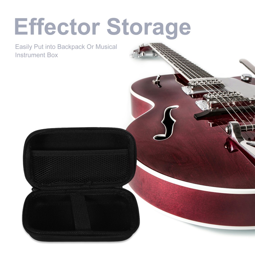 Effect Storage Box Guitar Effects Processor Case Electronic Equipment Bag