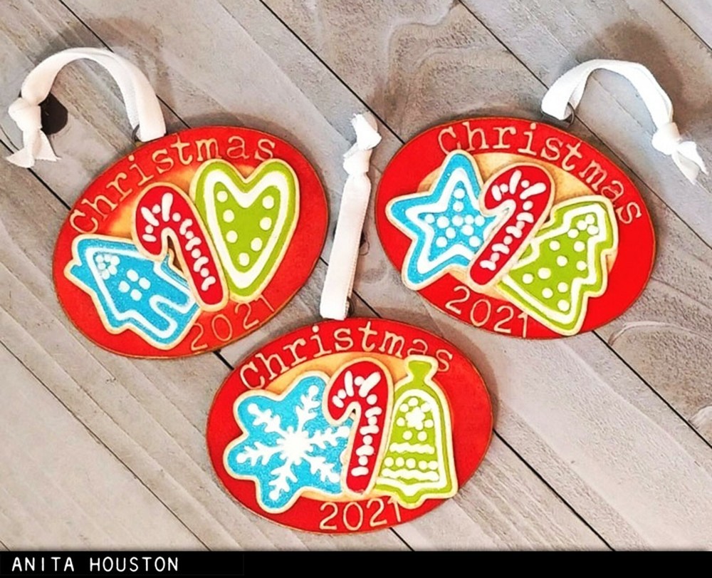 Sizzix Thinlits Christmas Cookies #665566 14pk set Retail $21.99 Tim Holtz