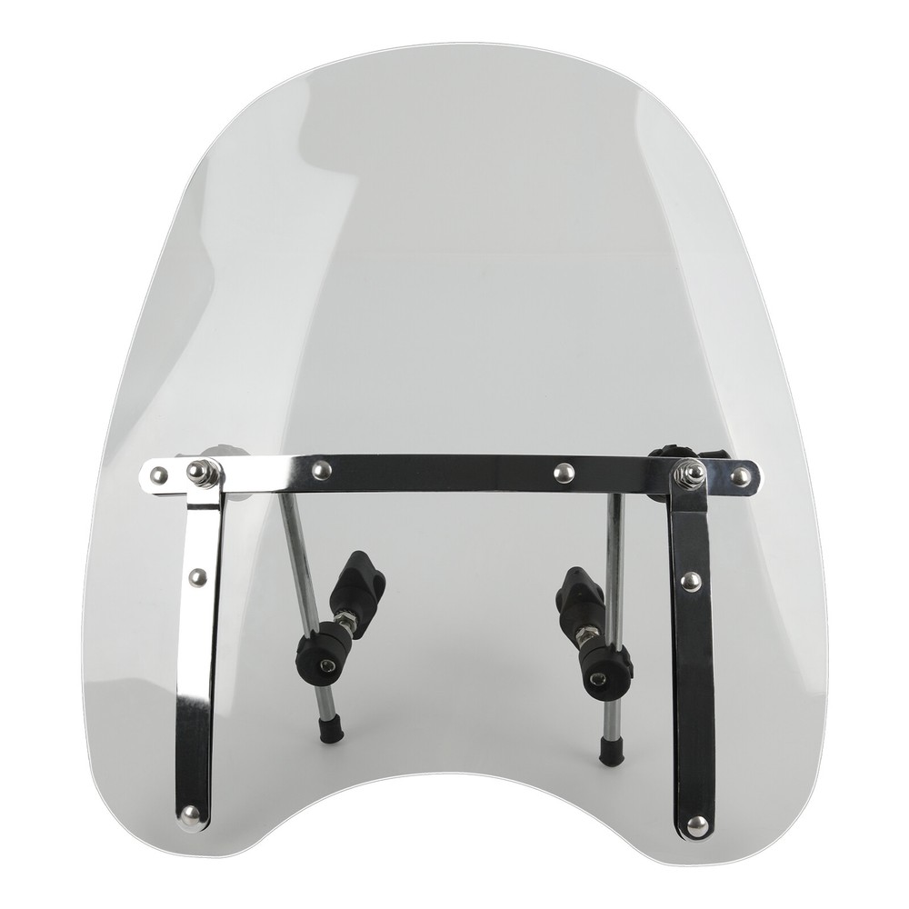 For Harley Softail Standard 7/8" 1" Handlebar Light Smoke Windshield Windscreen