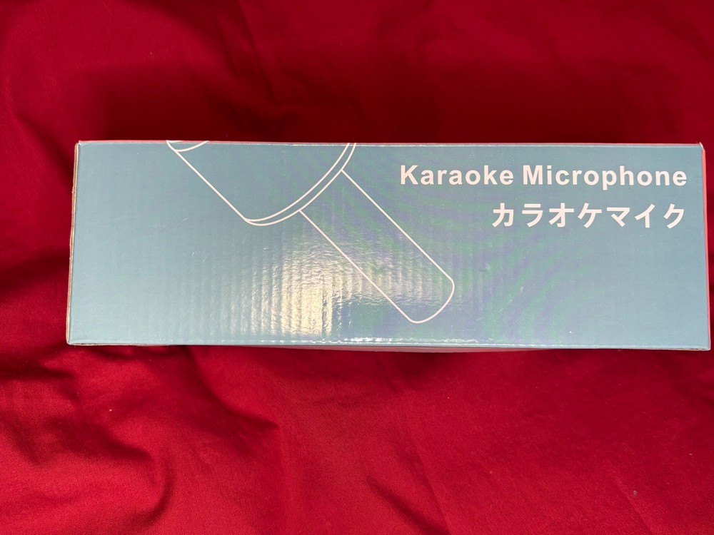Karaoke Wireless Microphone - Blue in Color