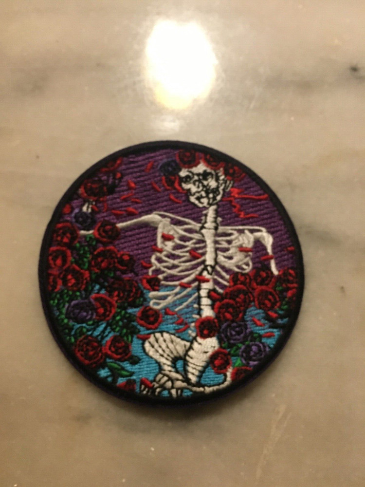 GRATEFUL DEAD IRON ON PATCH
