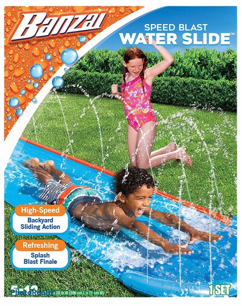 New Banzai Speed Blast Water Slide