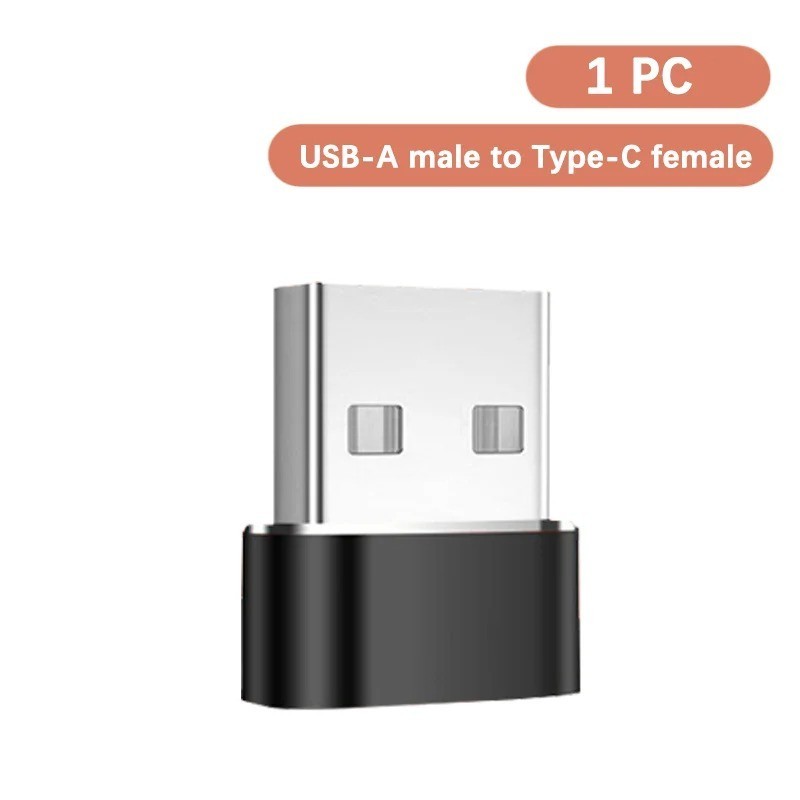 USB to USB-C Converter Adapter – Fast Charging & USB 2.0 Data Transfer