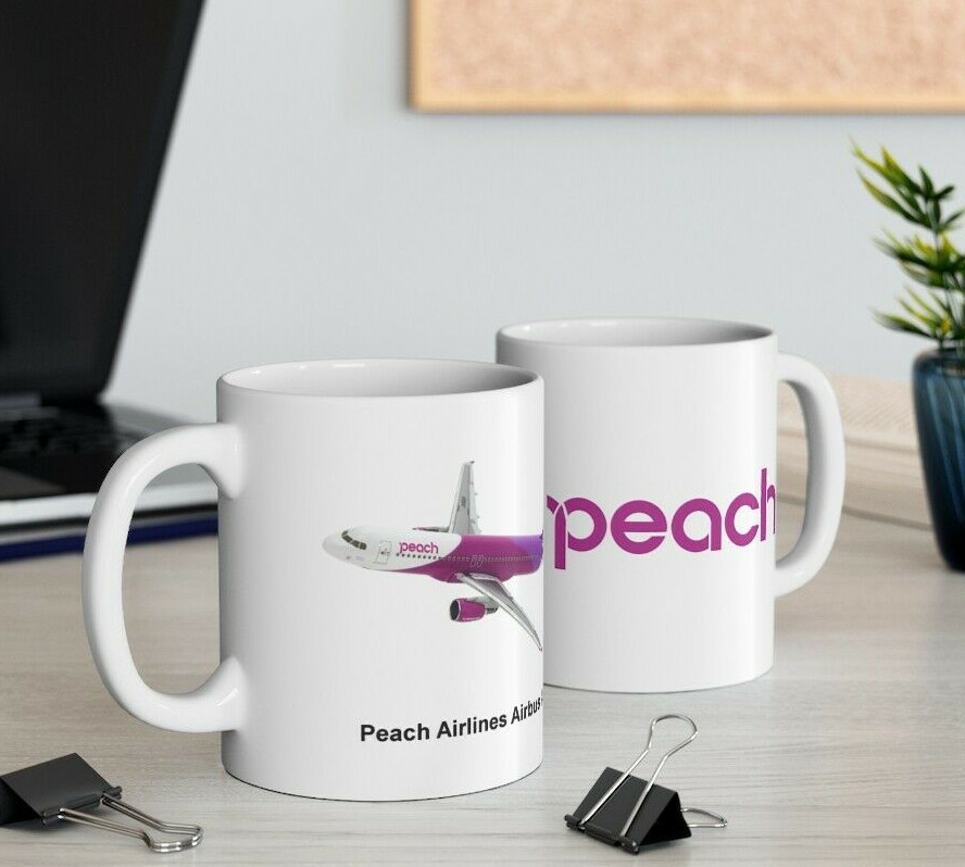 Peach Airlines A320 Coffee Mug