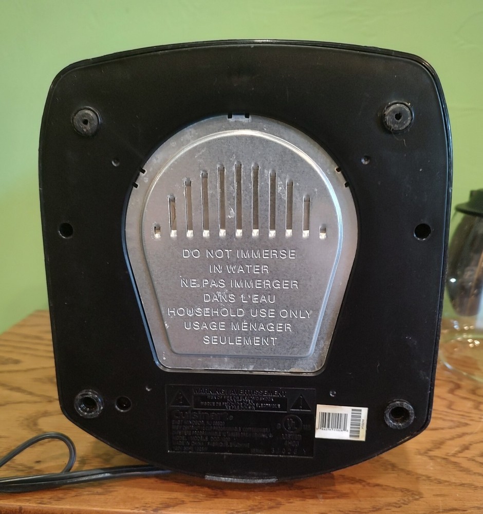 Cuisinart Brew Central 12-Cup Programmable Coffeemaker DCC-1200