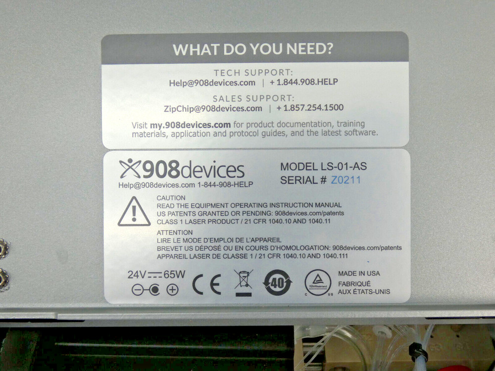 908devices ZipChip Platform, Microfluidic ESI Mass Spectrometer Source