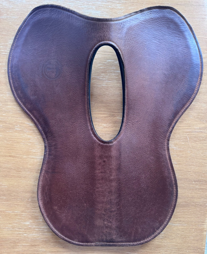 Tad Coffin Leather Wither Relief Half Pad - Medium Thickness - Excellent!
