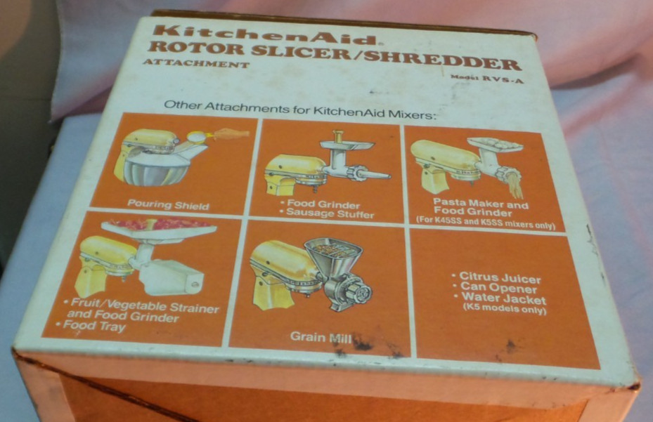 KitchenAid Rotor Slicer/Shredder Attachment, model RVS-A (READ DESCRIPTION)